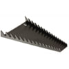 Ernst 5061 Wrench Rack 16 Tool Capacity Black Forward Configuration Low Profile Wrench Tray Organizer