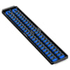 Ernst 8455 2 Rail Twist Lock Socket Boss 18", Blue - 1/4"