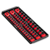 8490 by ERNST - 3 Rail Twist Lock Socket Boss 13", Red - 1/4", 3/8" & 1/2"
