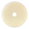 Dynabrade 79704 Buffing Wheel 6-1/2 Inch Dynacut White Foam Flat Face Cutting Pad, Hook and Loop