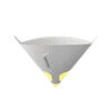 Gerson 010601 Paint Strainer Elite 190 micron White Paint Strainers, Mesh, Pack of 1000