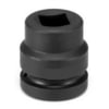 Grey Pneumatic 4317S Socket 1" Drive x 17mm Square Size, 4-Point, 57mm Length, Impact Socket