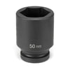 Grey Pneumatic 4046MD Socket 1" Drive x 46mm Hex Size, 92mm Deep Length, Impact Socket, Type III Shape