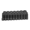 Grey Pneumatic 8126MD Socket Set 26-Piece, 3/4" Drive, 12-Point, Metric, Deep Length Impact Socket Set, with Metal Case