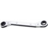 Lang ROW-1618 Air Ratchet Wrench 1/2" x 9/16" 6-Point Angled Head Reversible Ratcheting Chrome Double Box End Wrench