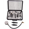 Lang TU-15-70 Engine Compression Test Kit Diesel Compression Test Set with TU-15 Tester and 14 Adapters