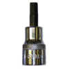 Vim Tools HM-6MM Socket Driver Bit 6 mm Metric Hex Bit Socket Driver 1/2 In. Square Drive Chrome Plated Steel Hand Tool