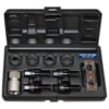 LTI Tools LT992 Thread Repair Tool Set 10-Piece Master Wheel Hub Stud and Internal Bolt Rethread Tap and Die Tool Kit
