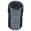 LTI Tools 4515 Wheel Lug Nut Removal Kit 15 mm 3/8 In. Drive Deep Well Helical Internal Flute Twist Socket Extractor