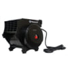 Mastercool 21200-A HVAC Blower Fan 1200 CFM Blower Fan with 3-Speed Switch, Grounded Receptacles, and Adjustable Feet
