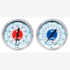 Mastercool 86350 Manifold Pressure Gauge R134a Low-Side Replacement Manifold Gauge, PSI, kPa, and Fahrenheit