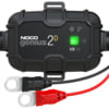NOCO Battery Care GENIUS2D Battery Charger 12V 2A Direct-Mount Battery Charger and Maintainer