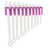 Mechanic's Time Savers 682 Wrench Rack 10-Piece Wrench Organizer, 3/8 thru 15/16 SAE and/or 10 thru 19 mm