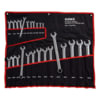 Sunex Tools 9917MPRA Wrench Set 25-Piece Metric Full-Polish V-Groove Combination Wrench Set with 15-Degree Offset Box Ends