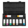 Sunex Tools 2849 Socket Set 9-PC 1/2 in. Drive Thin-Wall Wheel-Protector Deep Impact Socket Set with Sleeves for Polished