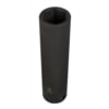 Sunex Tools 234XD Socket 1-1/16 in. x 1/2 in. Drive 6-Point Extra-Long Deep Impact Socket in Chrome Molybdenum, Radius-Corner