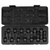 Sunex Tools 3649 Socket Set 3/8" Dr SAE & Met Hex Impact Socket Set, 13 Pc