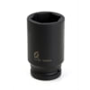 Sunex Tools 434MD Socket 34mm x 3/4" Drive 6-Pt. Deep Impact Socket in Chrome Molybdenum Alloy Steel w/ Radius-Corner Design