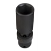 Sunex Tools 317UMD Socket 17 mm x 3/8" Drive 6-Point Universal Deep Impact Socket in Chrome Molybdenum, Radius-Corner Design