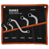 Sunex Tools 9940M Wrench 5 pc. Metric S-Style Wrench Set
