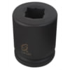 Sunex Tools 421MSS Socket 21mm x 3/4" Drive Double-Square Impact Socket in Chrome Molybdenum Alloy Steel w/ Radius-Corner