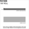 Prostripe R41606 Pinstripe 1/4" x 150' Silver Metallic Multistripe Tape, Vinyl, Pressure Sensitive Adhesive