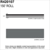 Prostripe R420107 Pinstripe 5/16" x 150' Gunmetal Metallic Multistripe Tape, Vinyl, Pressure Sensitive Adhesive