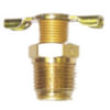 Reading Technologies (RTI) PC-03 Air Tool Hose Eliminizer Eliminex Manual Petcock Drain, 3/8", Brass, Use With Eliminex