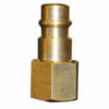 Reading Technologies (RTI) HFFP-1 Quick Disconnect Tool High Flow Quick Disconnect Plug, 1/4 in, Female, Brass