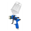 SATA 1010925 Spray Gun SATAjet 1500 B SoLV HVLP Spray Gun, 1.3 mm with RPS Cups for Solvent-Based Base, Sealer and Clear Coat