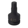 Sunex Tools 560722 Socket 22 mm x 1" Drive Male Hex Bit Impact Socket in Chrome Molybdenum Alloy Steel, Radius-Corner Design