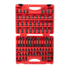 Sunex Tools 3569 Socket Set 84-Piece 3/8 in. Drive Master Hex, Torx and Triple-Square Impact Bit Socket Set in Chrome
