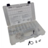 Thexton 849 Brake Bleeder Tool Master Brake Bleeder and Plug Kit includes Aluminum Adapters for SAE and Metric Fittings