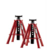 Sunex Tools 1310 Jack Stand Set 10-Ton Medium-Height Pin-Type Jack Stand Set, 18.9 In. To 29.9 In. Height Range, 7 Locking