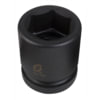 Sunex Tools 582 Socket 2-9/16" x 1" Drive 6-Point Standard Impact Socket in Chrome Molybdenum with Radius-Corner Design