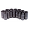 Sunex Tools 3328 Socket Set 14-Piece 3/8 in. Drive Metric Mid-Depth Impact Socket Set in Chrome Molybdenum Steel