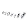 Titan 17407 Universal Joint 7 Pc. Chrome Adaptor and U-joint Set Universal Joint with Adapter, 7 Pc., 1/4 In., 3/8 In., 1/2