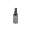 Vim Tools HSS-316 Driver Bit Set 3/16 In. SAE Hex Bit Socket Driver 1/4 In. Square Drive Satin Chrome Tool