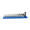 Vim Tools SHM400A 10 PC. STUBBY HEX METRIC DRIVER SET WITH MAGRAIL