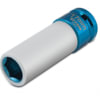 Titan 21091 Wheel Lug Nut Socket 17Mm. 1/2 In. DR Lug Nut Socket for Non-marring Core and Sleeve Color Coded for Easy