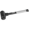 Titan 63124 Dead Blow Hammer 24 Oz. Dead Blow Hammer with Rubber Coated Cushion Grip Black Polymer Shell