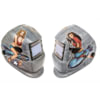 Titan 41288 Welding Helmet Solar Powered Auto Darkening Welding He Helmet Ideal for Professional Use