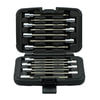 Vim Tools BHXLM100 Driver Bit Set 14-Piece 3/8 In. Drive Master Ball Hex Driver Socket Set 6 In. Extra Long S2 Steel