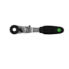 Vim Tools HBRF4 Wrench 1/4 In. Hex Locking Flex Head Micro Bit Ratchet Wrench Handle with Square Adapter