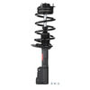 Monroe 172333 Suspension Strut and Coil Spring Assembly Quick-Strut Suspension – Jambe de force complète avec ressort