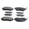 Beck Arnley 087-1702 Disc Brake Pad Set SEMI-MET BRAKE PADS