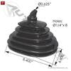 Automann 562.7560 Transfer Case Shifter Boot Transfer Case Shifter Boot for IHC