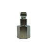 Amflo CP2-23 Air Tool Coupler 1/4" T Design x 3/8" FNPT Steel Plug, 300 PSI Max Working Pressure