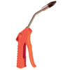 Astro Pneumatic 1718 Air Blow Gun Deluxe 4″ Air Blow Gun, Orange with 1/2″ Removable Rubber Tip, 1/4″ NPT, 90-120psi