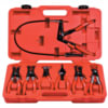 Astro Pneumatic 9406 Hose Clamp Pliers 7-Piece Hose Clamp Plier Set, Remote Cable & Swivel Jaws for Fuel & Vacuum Lines